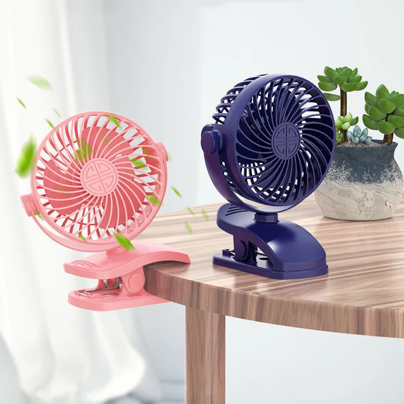 Hot wholesale factory rechargeable mini fan portable handheld usb clip hand fan