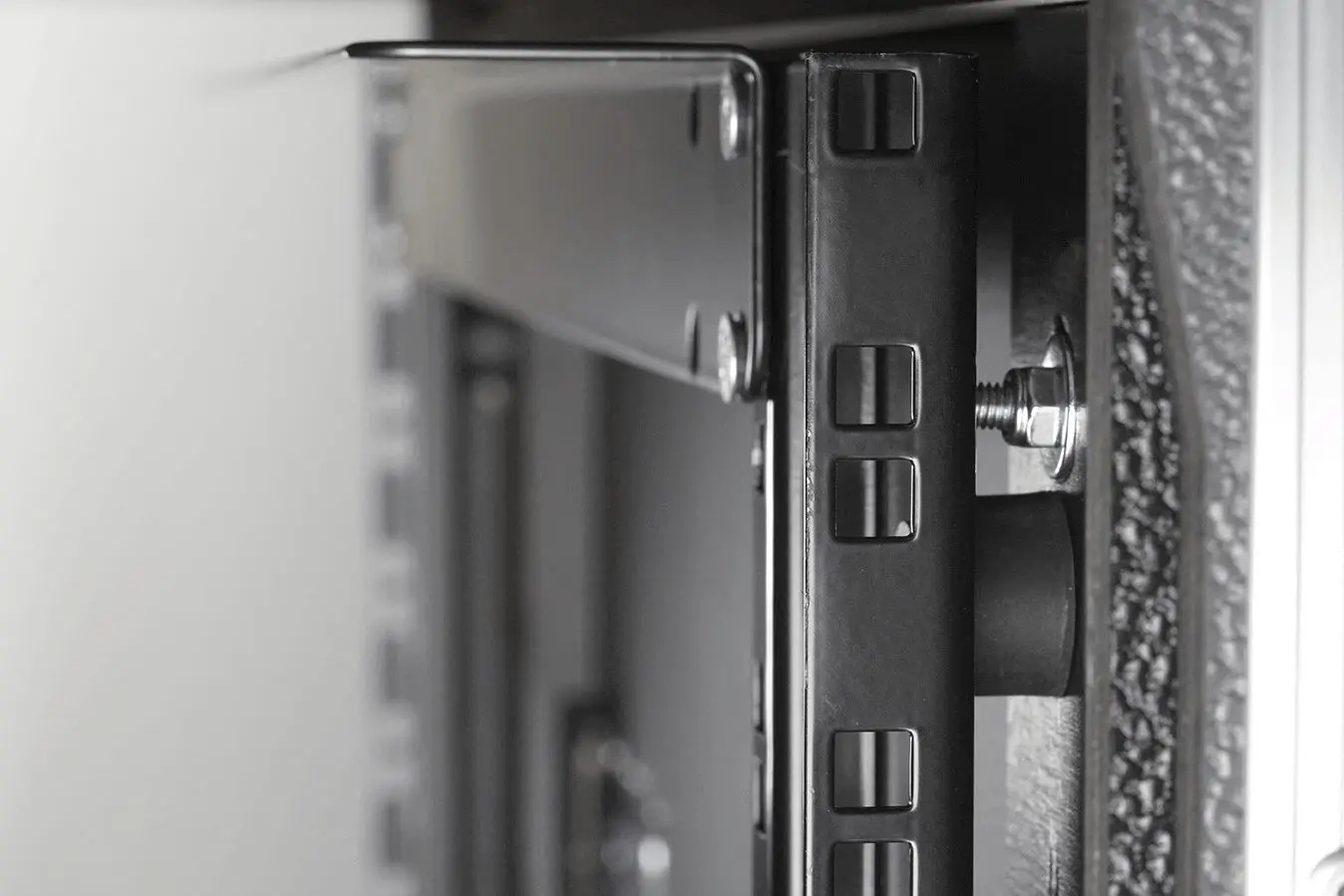 Aluminum new function Sliding doors rack case custom flight case