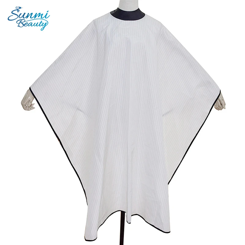 Custom Logo Salon Barber Sets Gown Polyester Haircut Hairdresser Barber Cape And Apron And Hair Dye Cape