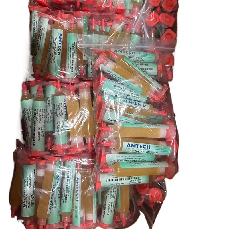 Wholesale lead-free eco-friendly syringe flux paste 10cc syringe welding oil flux