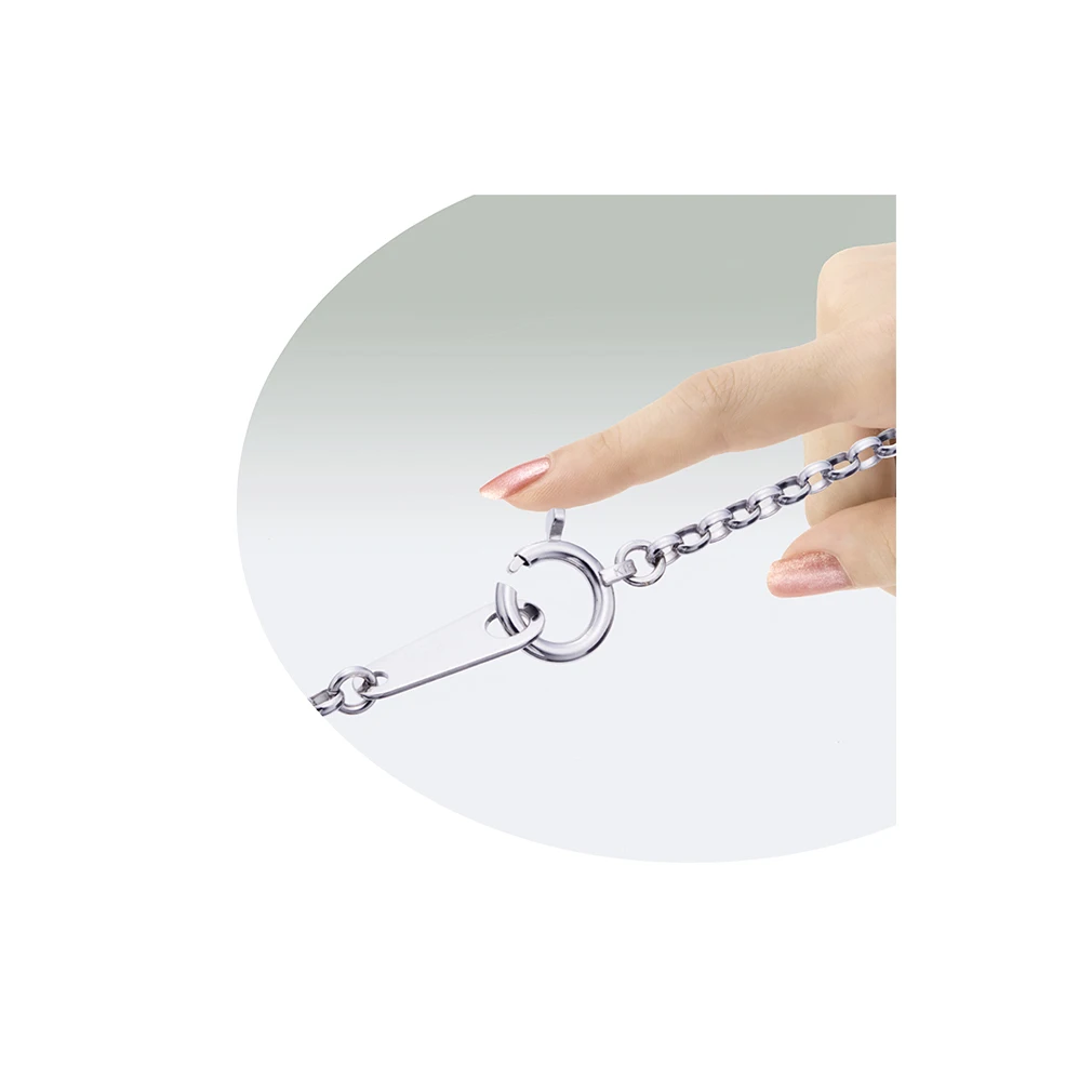 Japanese straight platinum gold box chains necklaces fashion jewerly