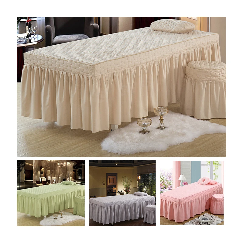 High Quality Bed Skirts Modern Bed Skirt Cover  Quilted  Ruffled Bed Skirt Sheet