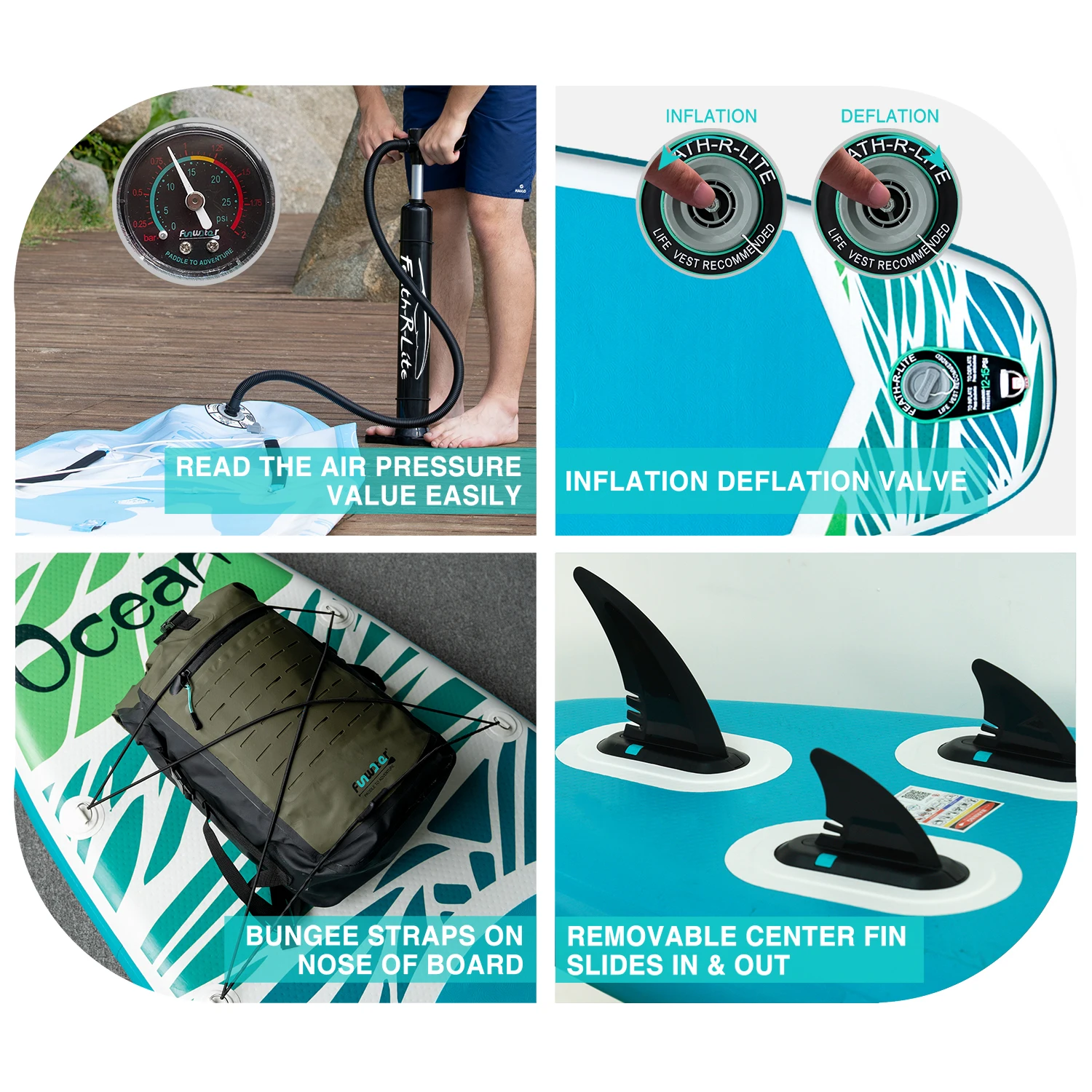 Fly Eagle Factory Paddle Board Inflatable Sup Inflatable Paddle Board Good Quality Supboard With Fins