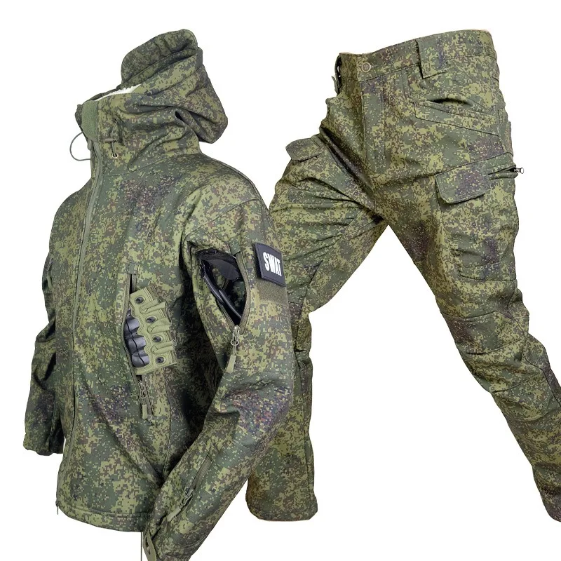 Russian ACU BDU F11 Security Custom Customized Ripstop Tactical Combat Suits Sets Camouflage Jackets Uniform Clothing Clothes