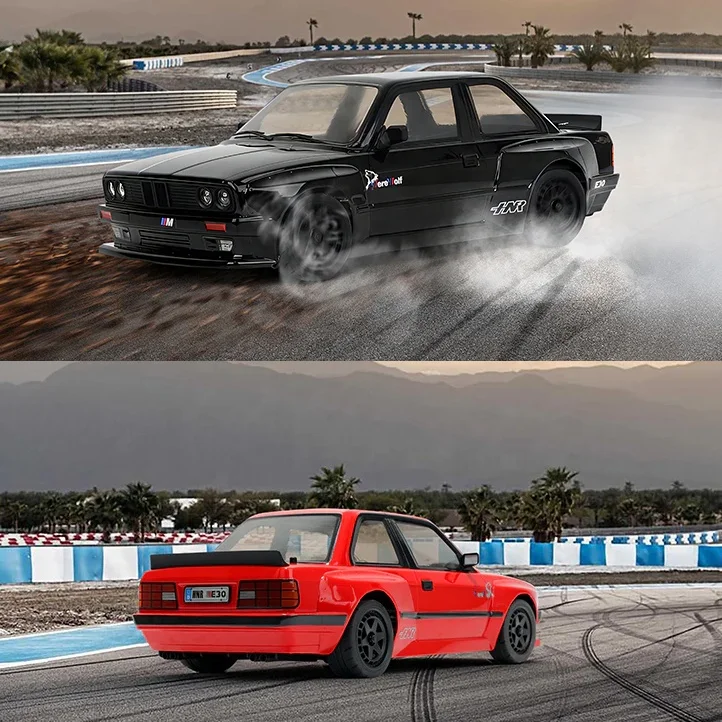 HNR Werewolf H9803 Drift RC Car 1:10 with Brushless Motor 4WD High Speed 85KM+ 60A ESC 2S 3S Battery LED Lights Gyro Electric
