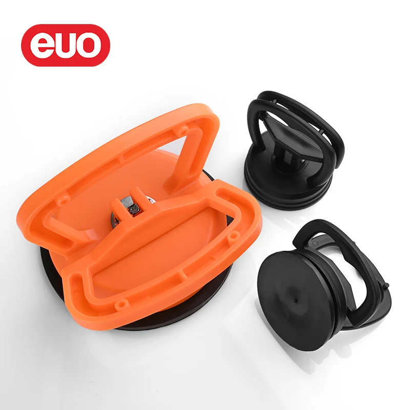 EUO Amazon car glass sucker dent suction cup repair tool plastic vacuum lifter car dent repair puller suction cup