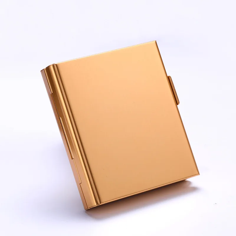 Aluminum Moisture Proof Metal Waterproof Cigarette Pack Cover Smoking Accessories Cigarette Box Cigarette Case