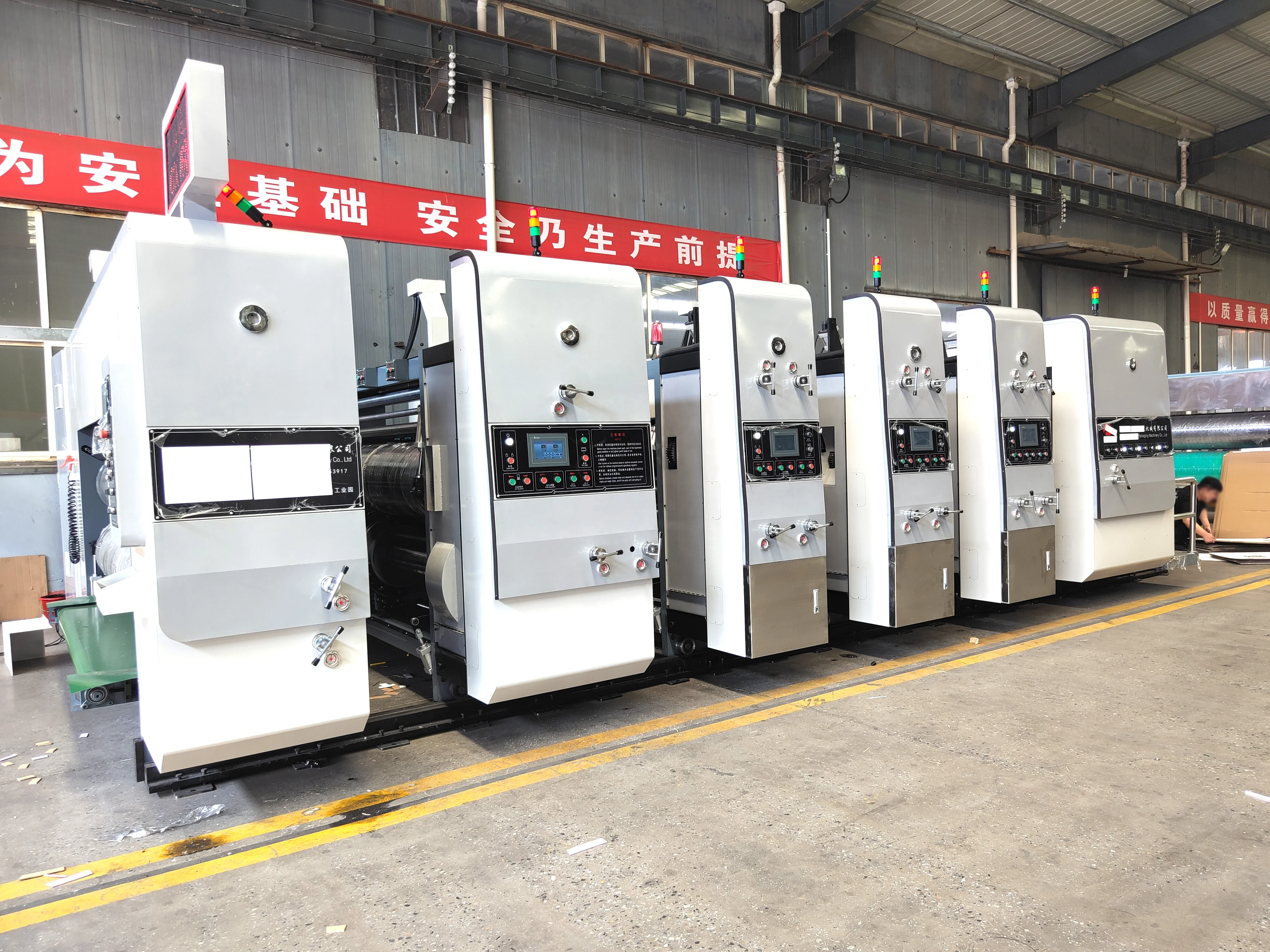 Printer Slotter Machine Corrugated Cardboard Sheet Box Maker