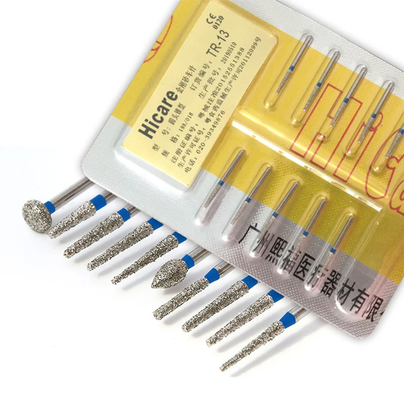 ISO Standard lab dental diamond bur manufacturer burs dental on sale