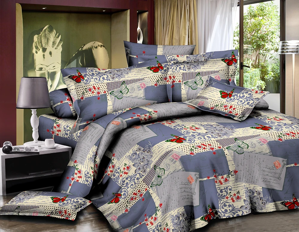 Factory delivery heap price 100% polyester microfiber disperse printing fabrics for bed sheet wholesale with own weaving factory