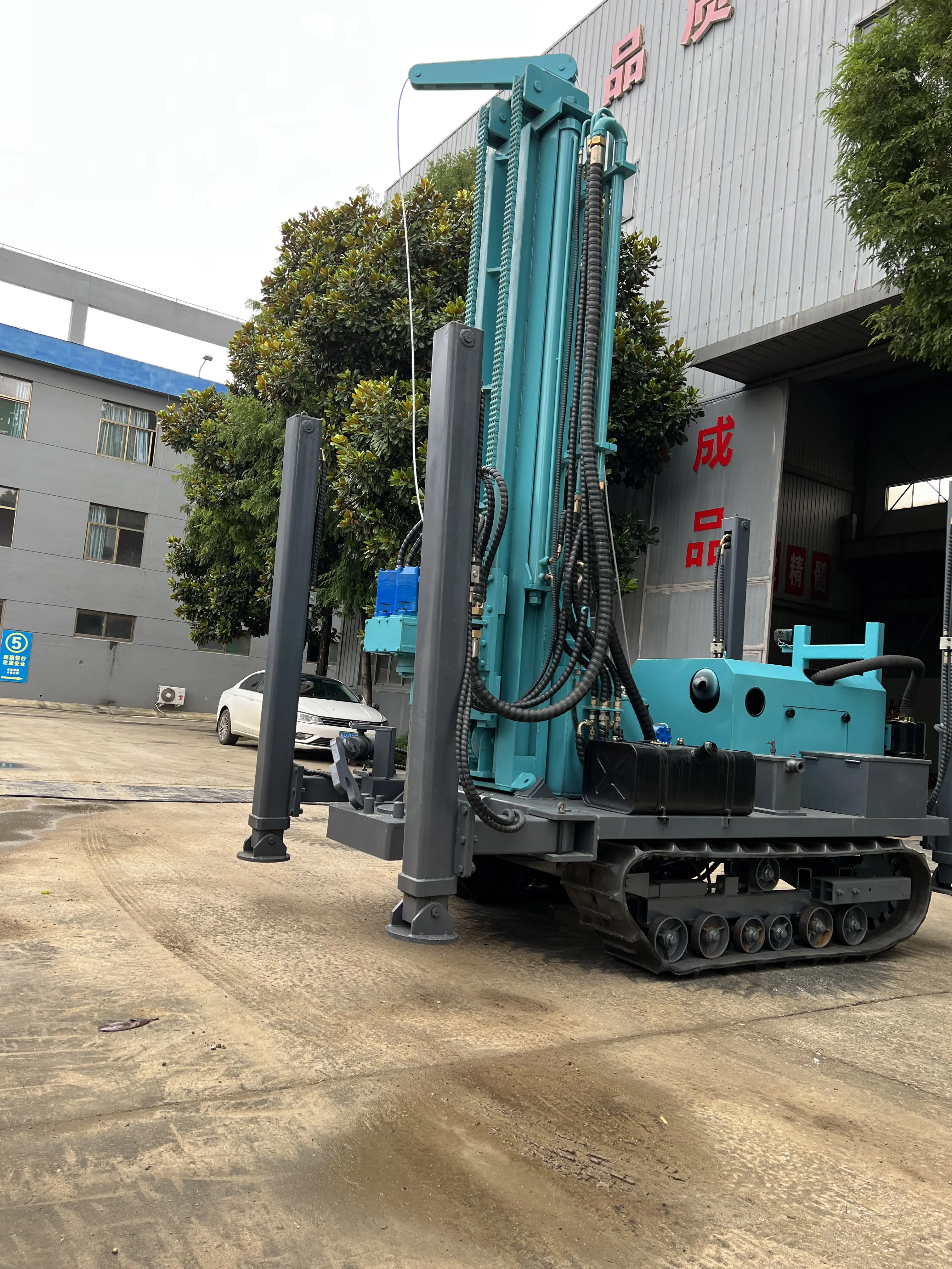 2024 Hongrun drill rig Pneumatic Crawler DTH Drill Rig