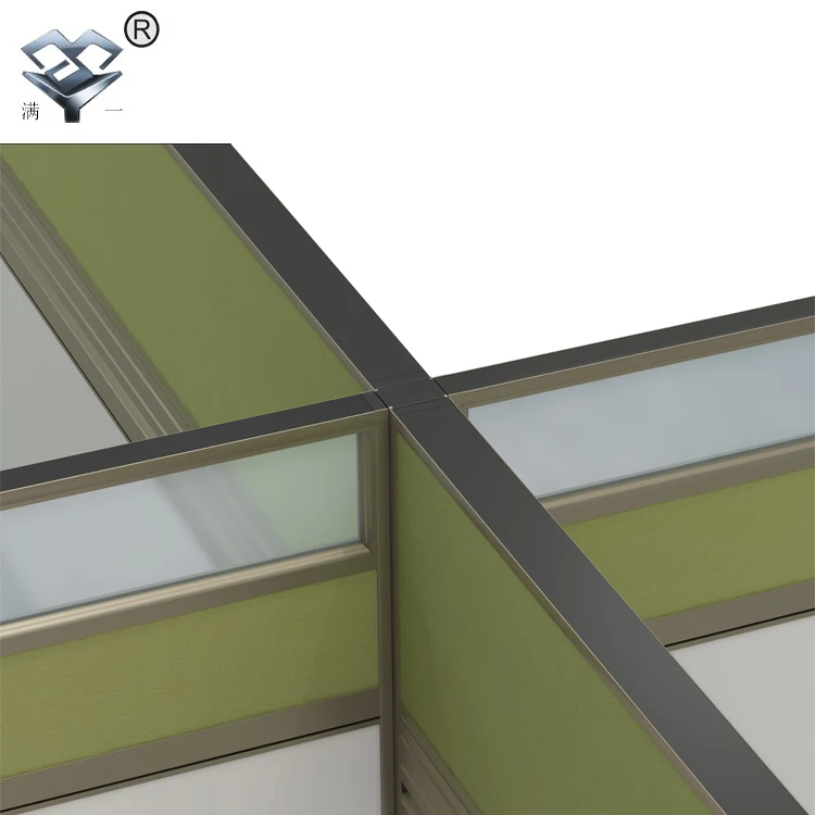 Desk Partition Accessories Aluminum Profile Series Factory Direct Sales Office Furniture Aluminum Profile Accessories H4+H6