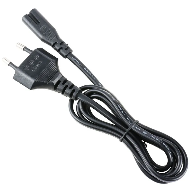 C7 рис. 8 2 pin шнур питания ЕС Европейский CEE 7/7 европейская вилка к IEC 60320 1