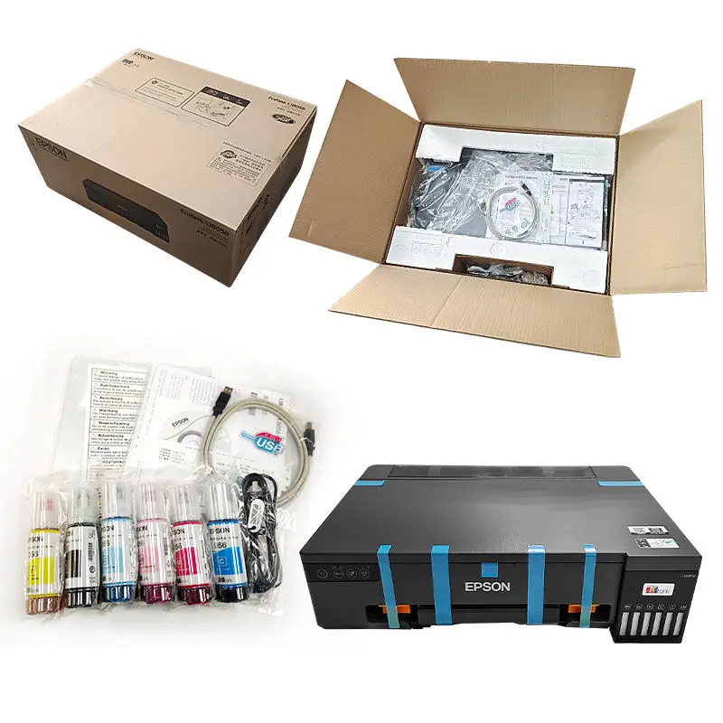 New 6 Color A3 L18050 ecotank photo printer sublimation printer for epson L18058 imprimante inkjet printer