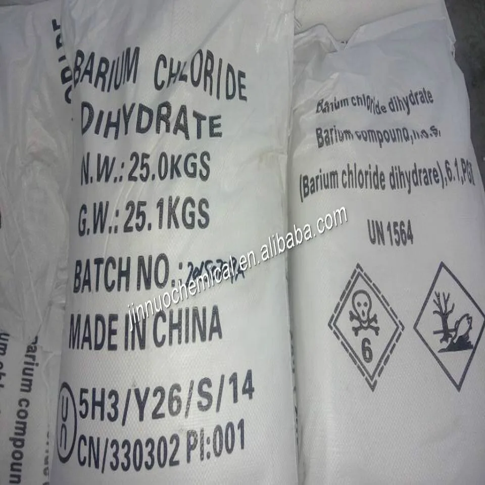 Reasonable Price And High Purity Barium Chloride Inorganic Salts 99% Barium Chloride Anhydrous