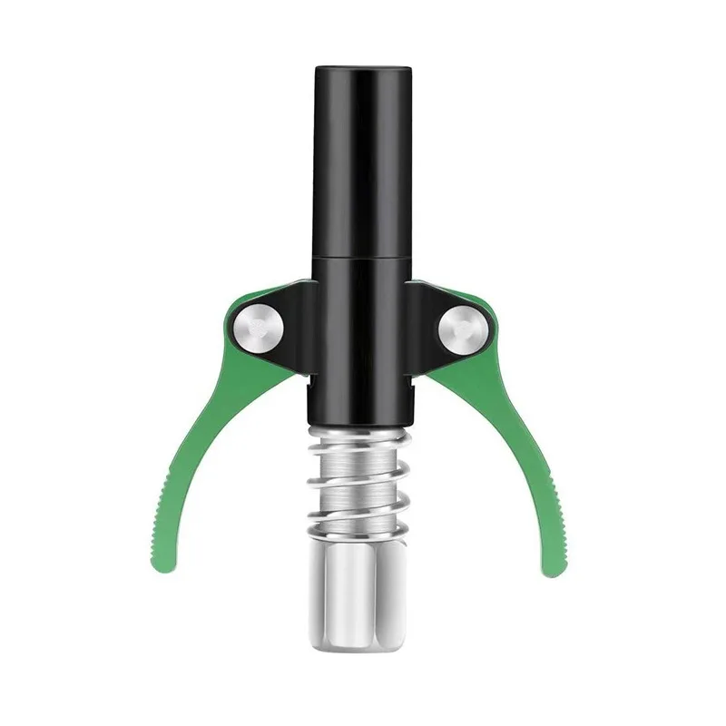 CLAUTOOL 10000 PSI Grease Gun Coupler Heavy Duty Injection Oil Pump Car Syringe Lubricant Tip With Spray Gun Double Nozzle