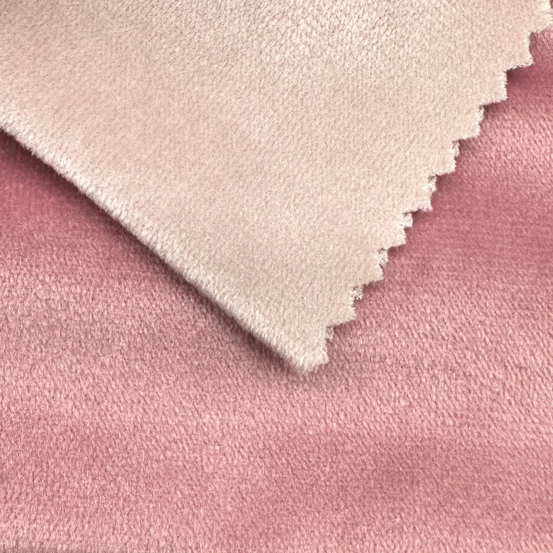 Wholesale NO MOQ factory upholstery 100 polyester holland velvet sofa fabric factory outlet