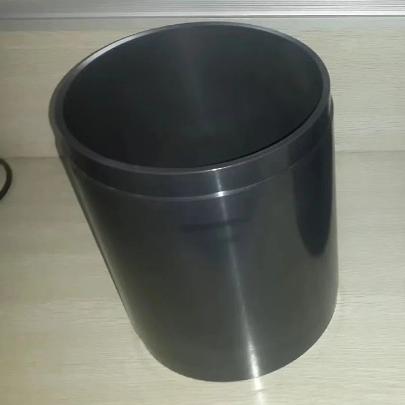 metal foundry customized lining protective sleeve sintered silicon carbide liner grinding bucket for sand mill line