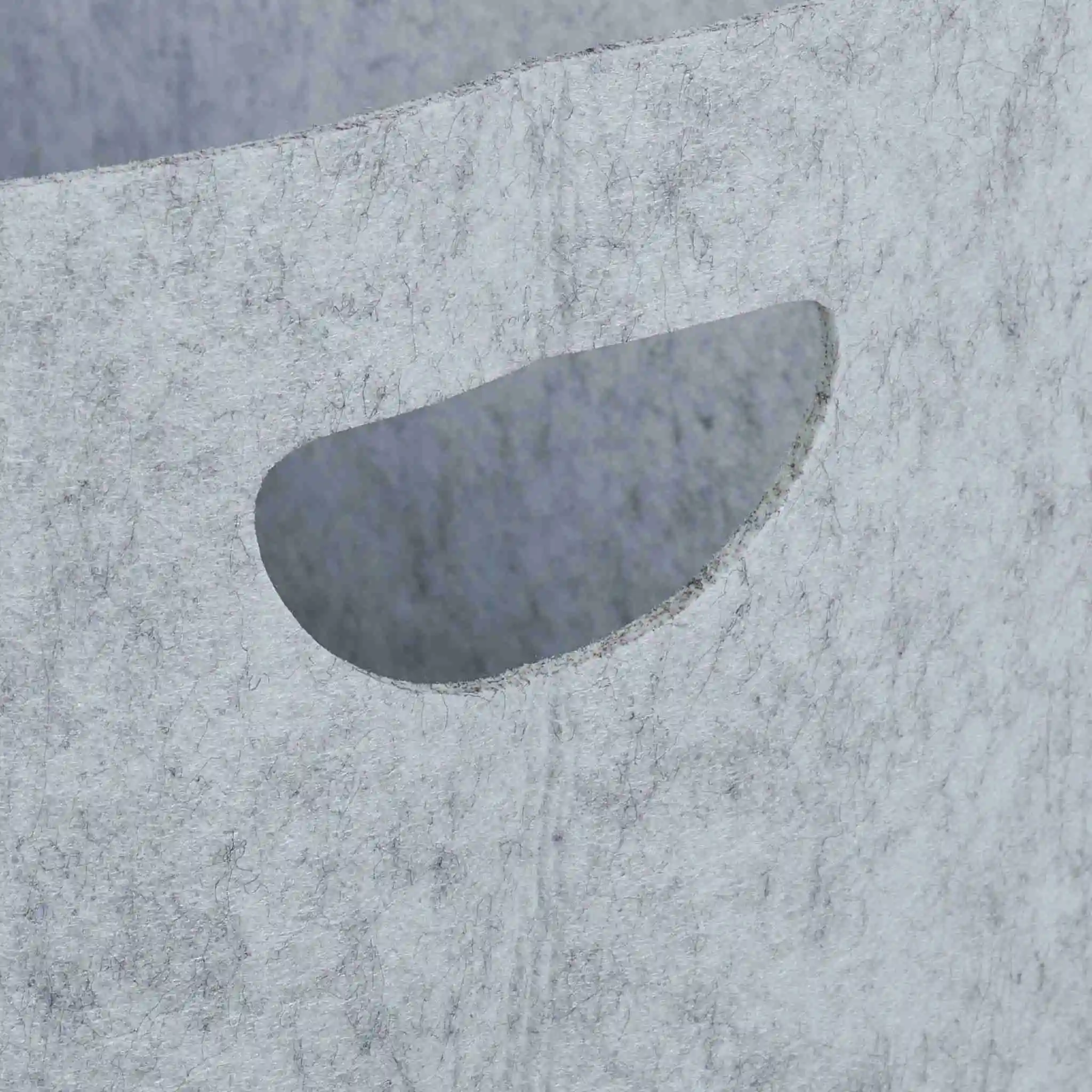 Foldable Lightweight Felt Clothes storage box Light Grey felt organizer for Sweater storage