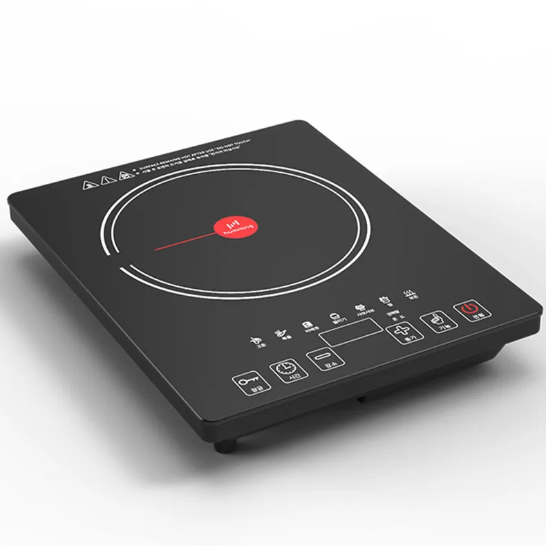Лидер продаж индукционная варочная панель 2 кВт мультифункциональная керамическая плита из нержавеющей стали