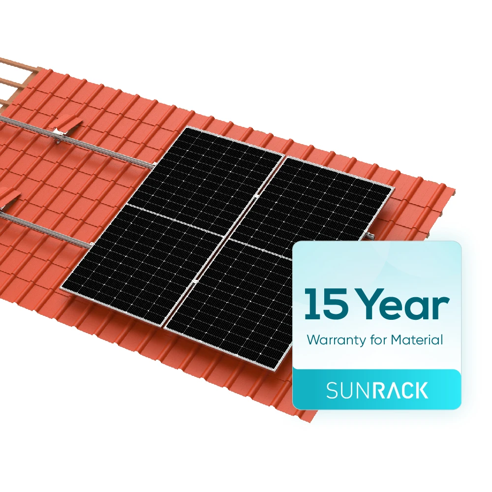 Солнечная панель Sunrack Китайская система стеллажа на крыше металлическая конструкция крыши для солнечной монтажной системы