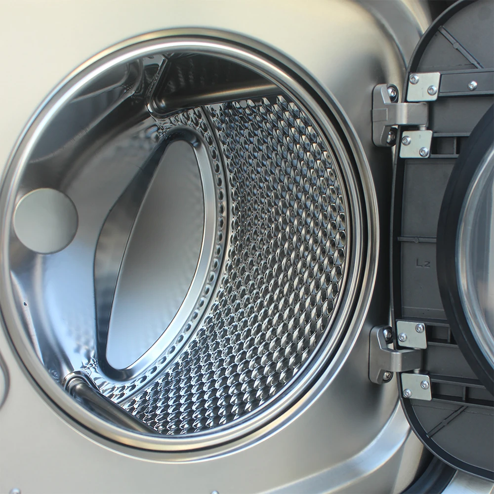 Big Capacity Auto Stainless Steel Washer Extractor 20Kg Automatic Industrial Washing Machine Wet Cleaning