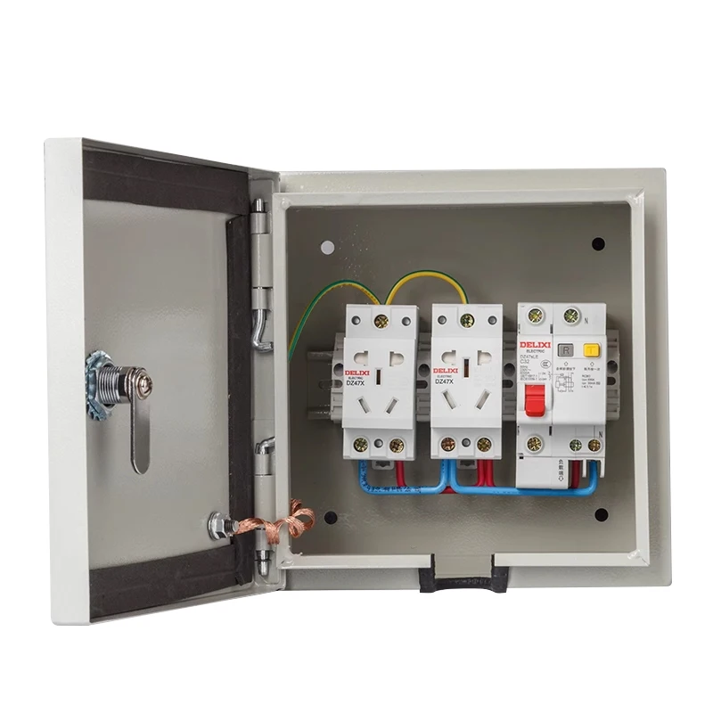 Ip65 Outdoor Metal Enclosure Weatherproof Metal Case Distribution Box Metal Stamping Kit Power Distro Box Distribution