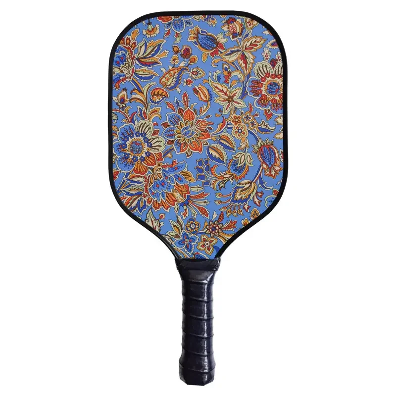 USAPA Approved Custom pattern pickleball paddle carbon fiber Racket set of 2 paddle 4 Balls
