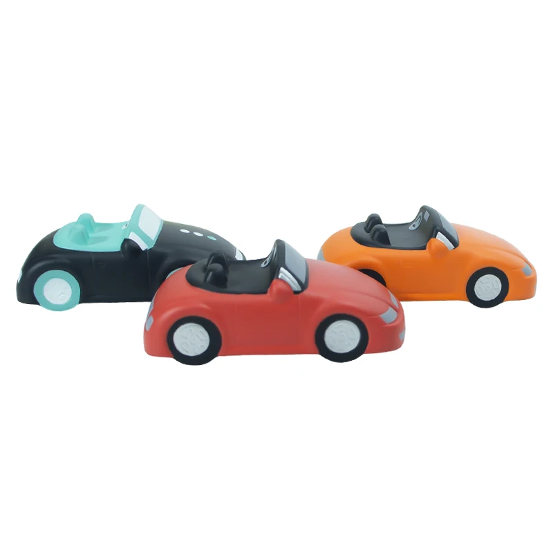 Hot Selling Customized Promotional Pu Soft Foam Stress Ball Toy Car Shaped Anti Stress Relief Squeeze Toy