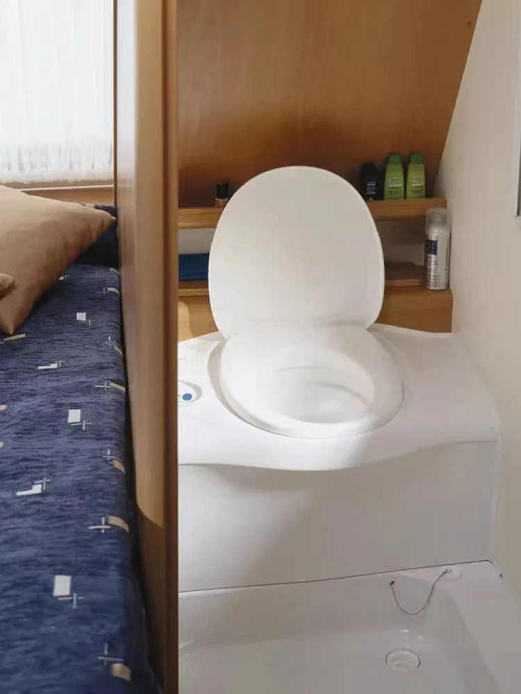 Сборные дома Кассетное туалетное кресло для RV туристического прицепа с анти-вонючим съемным туалетом автодома сборный дом Туалет