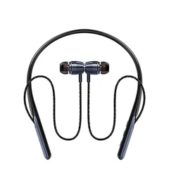 Best selling wireless neckband stereo OEM sport gym neckband headset with button control