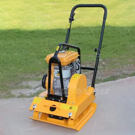 CE gasoline engine 5 5.5 hp 5hp 30 kn 80 100 110 kg plate compactor powered by ROBIN EY20