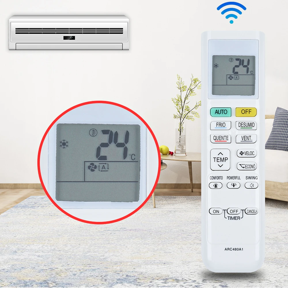 Новый AC пульт дистанционного управления кондиционер для DAIKIN ARC480A1