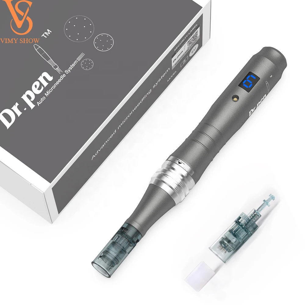 Derma Pen M8 Professional Microneedling Pen Wireless Dr Pen with Replacement Cartridges Best Skincare Tool Kit for Face and Body