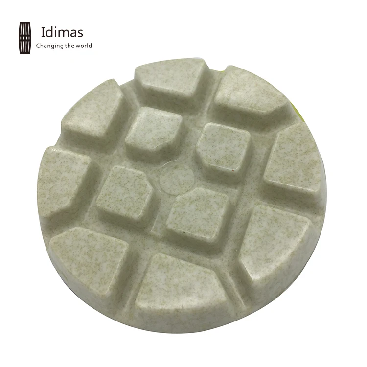 Super Quartz Marble Granite Flexible Dry Resin Diamond Polishing Pads for Stone