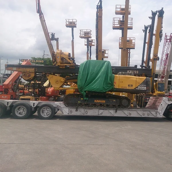 KR125A сваечная гидравлическая роторная буровая установка