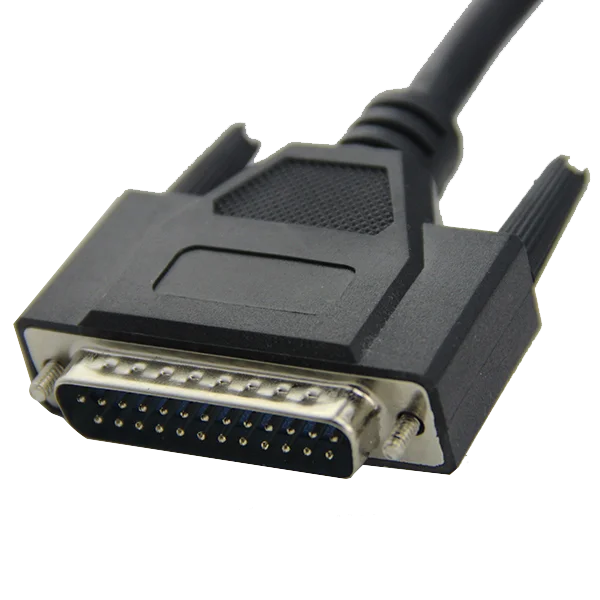 DB37 male to DB9 female DB25 male serial splitter cable