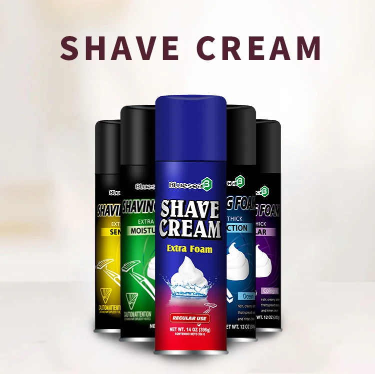 Private Label Wholesale Grooming Pre Shaving Cream Support OEM Mens Shave Cream Clear Perfume Gel