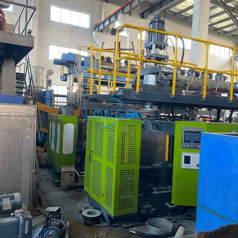 Automatic plastic bottle 5L jerrycan extrusion blow molding machine