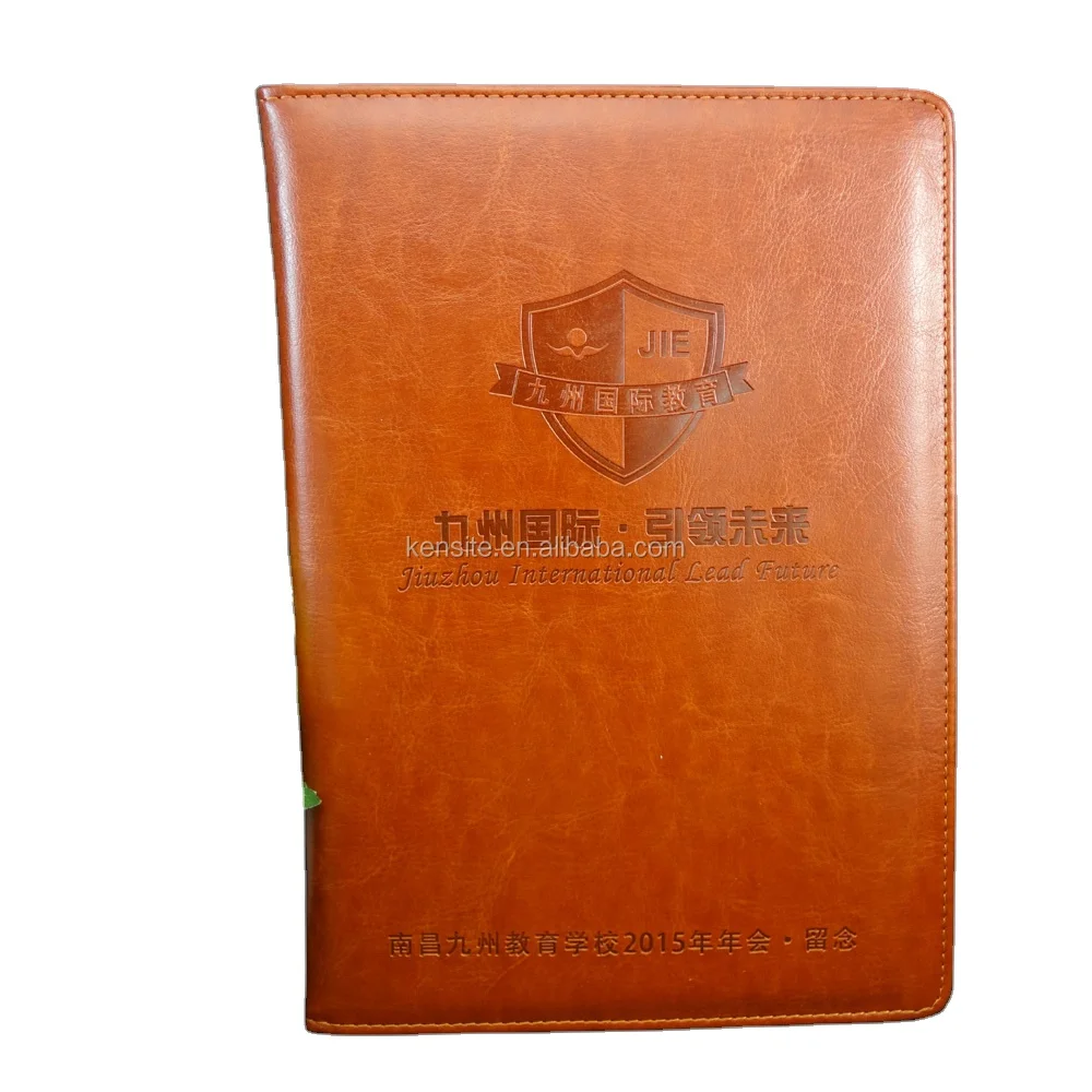 Винтажный кожаный чехол-книжка с тиснением A4