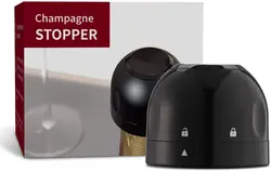 Champagne Stopper High Quality Plastic Vacuum Bottle Stopper Bar Gadgets Wine Preserver Cover with Lock