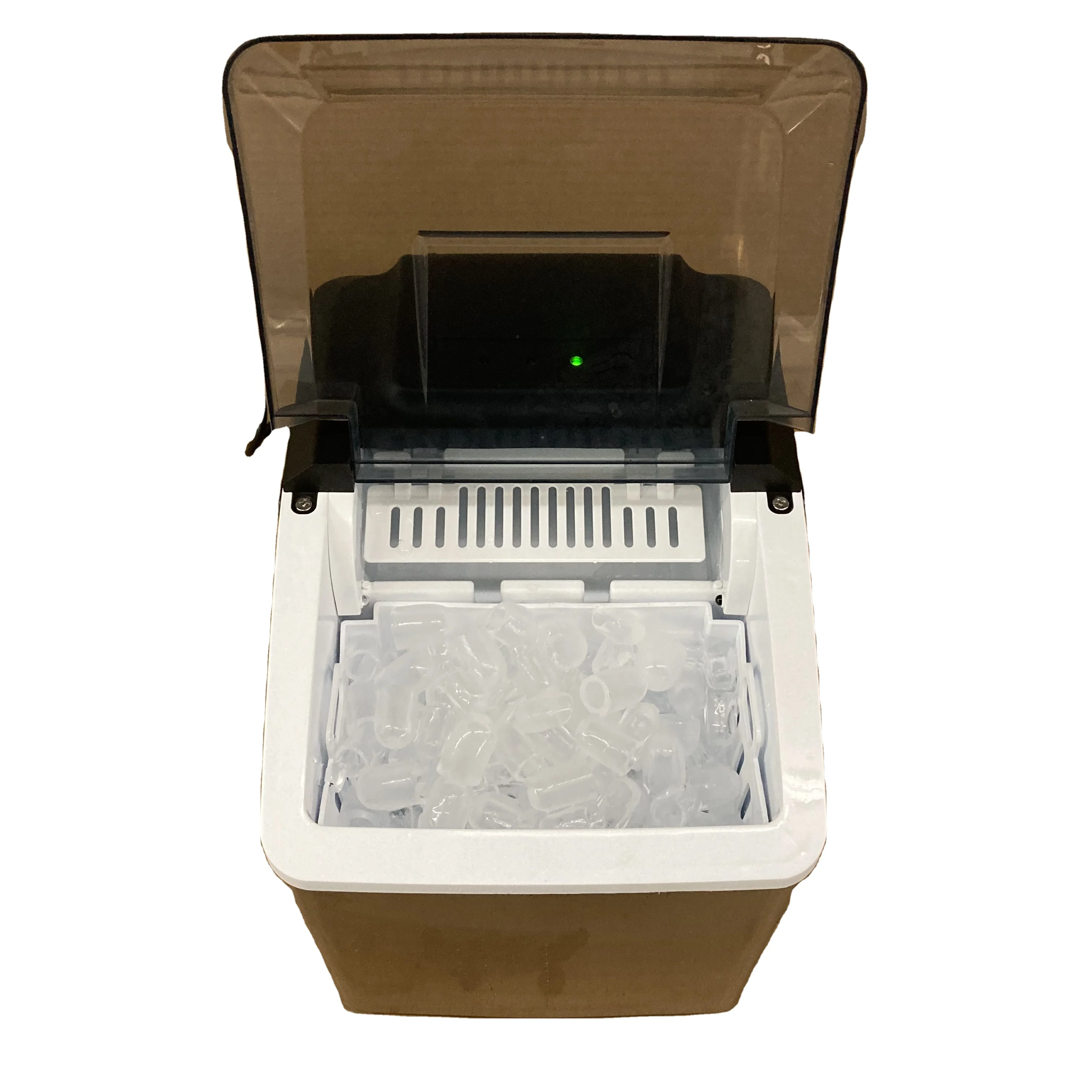 Stainless Steel XG-11 OEM Custom Wholesale Bullet Shape Ice Maker For Homes 12kgs/24h ice cube maker machine