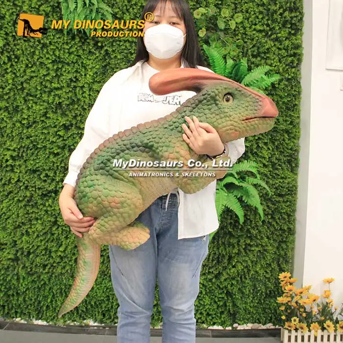 My Dino Party Decoration Baby Parasaurolophus Dinosaur Puppet Small Dinosaur