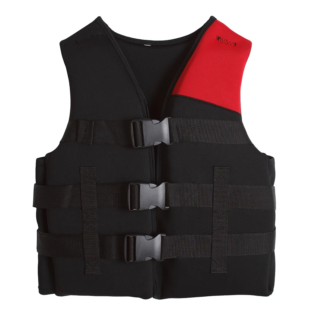 
Professional Adult Child Life Vest Neoprene Waterproof Men&Women life jacket for kayak, Fishing Drifting Swimming Boating 