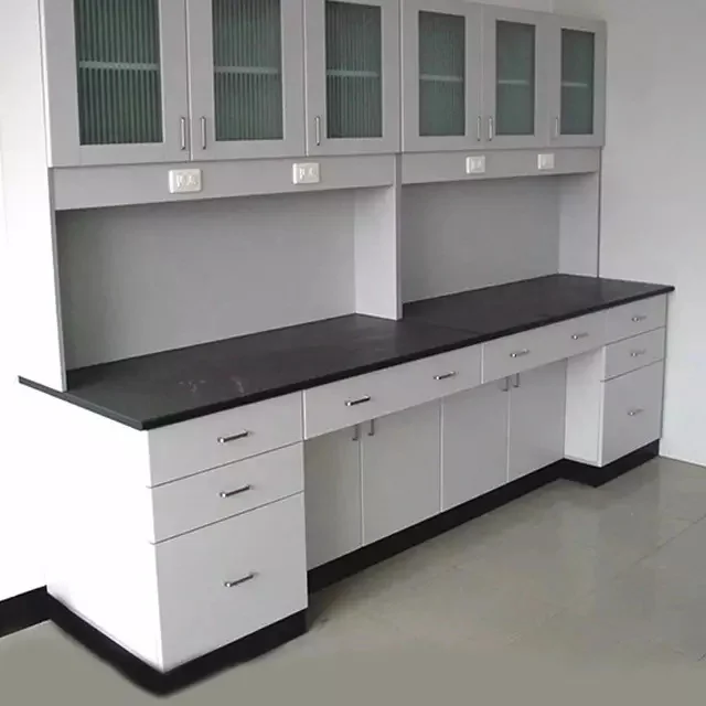 Customized C Frame Steel And Wood Structure Laboratory Furniture Equipment Dental Lab Furnitures Cleanroom Work Bench