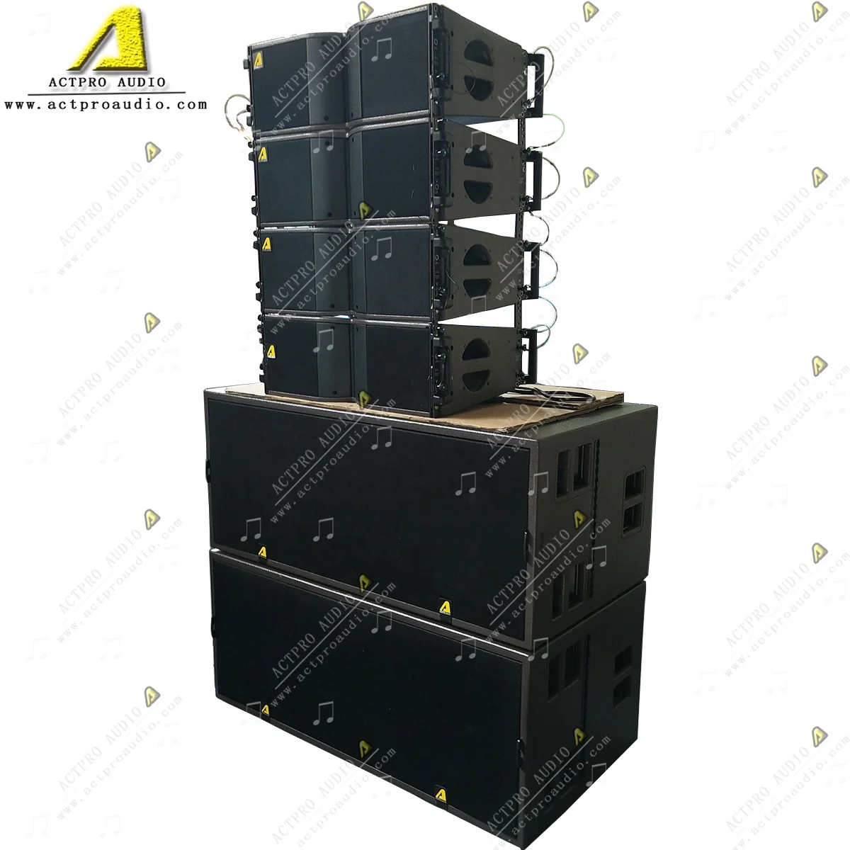 Actpro PRO Audio KR208  dual 8 inch Line Array Speaker PA Speaker SB28 dual 18 inch Subwoofer