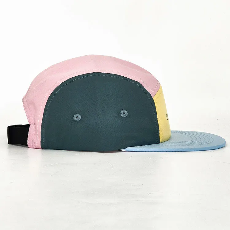 New Design Nice Price Snapback Cap Colorful 5 Panel Flat Brim Hats Custom Printing Logo Flying Hats Snapback Hats