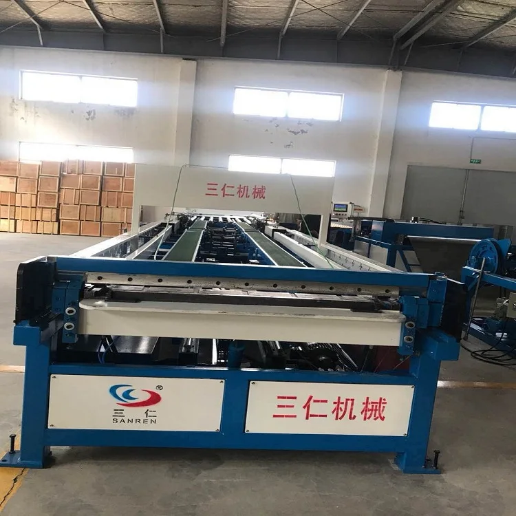 Automatic low carbon steel plate and galvanized plate rectangular pipe making machine square air duct production line 5