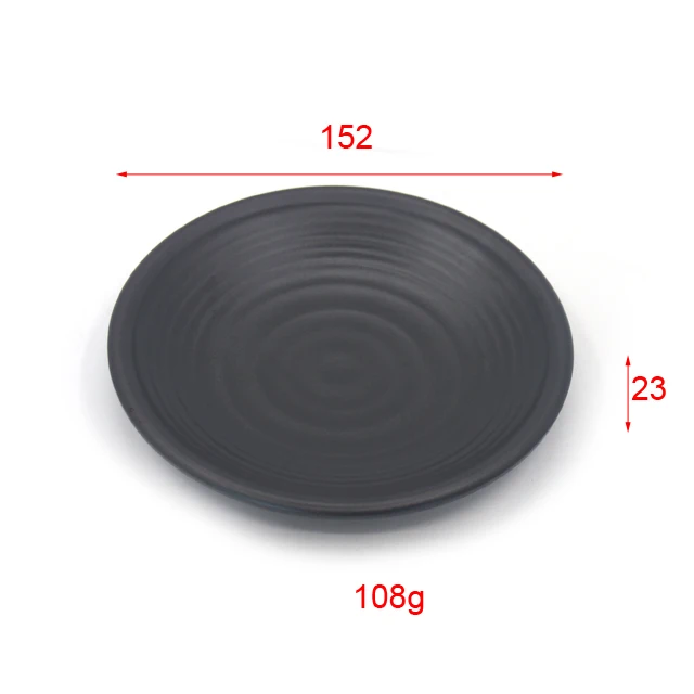 HY tableware top sell melamine plates dinnerware cheap melamine plate and  support melamine plate custom