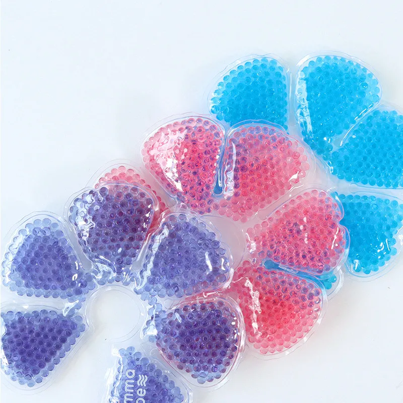 Shanghai Xiyi promotional OEM Reusable Nursing pads Breast feeding gel beads hot cold pack